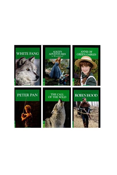 MK Publications Murat Kurt Yayınları Ingilizce Hikayeler 6 Kitap Set - Stage3