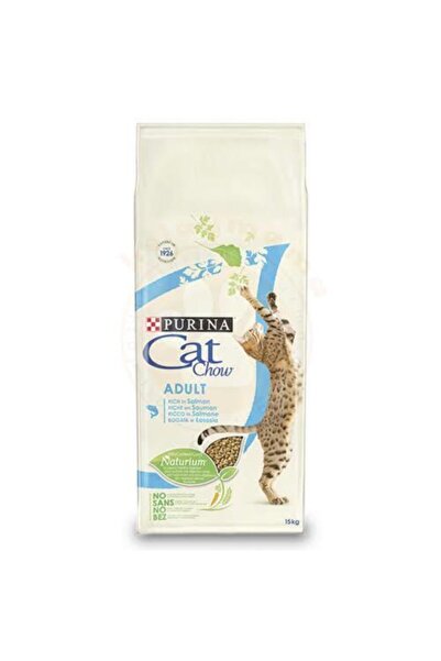 Cat Chow Cat Chow Purina Somonlu Balıklı Ton Balıklı Yetişkin Kedi Maması 15 Kg