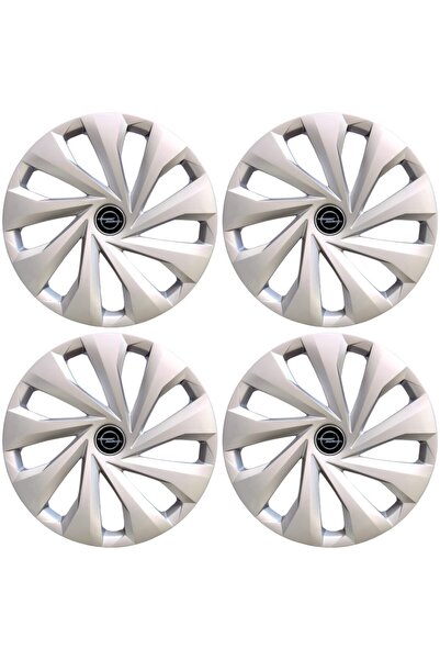 TANACTİCARET Kırılmaz Opel Corsa C 15'' Inç Uyumlu Jant Kapağı 4 Adet 1 Takım 2002