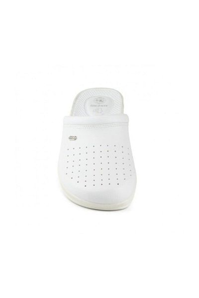 GEZER Orthopedic 4 Point Hospital/Work Sabo Slippers White 4770-b