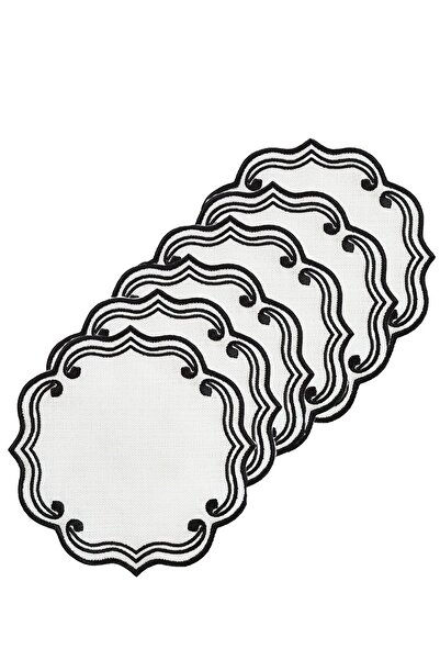 ARTER Home Pure Siyah Kokteyl Peçetesi 6'lı