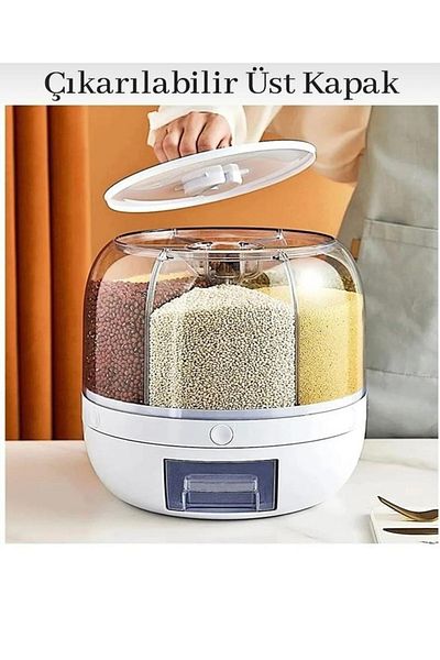 world plas 360 °   Dry Food and Pulses Organizer