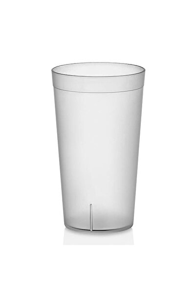 GastroPlast 400 ml Polikarbonat Plastik Şeffaf Kumlu Bardak