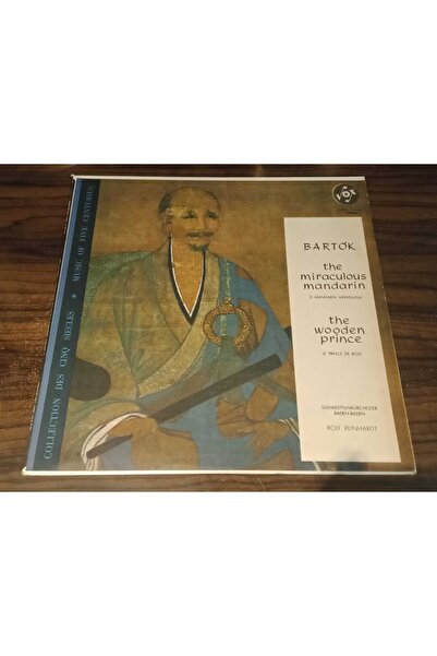 Bela Bartok - The Miraculous Mandarin - The Wooden Prince , Lp 19