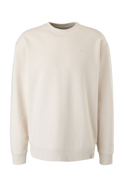 QS by s.Oliver Sweatshirt - Ecru - Regular Fit