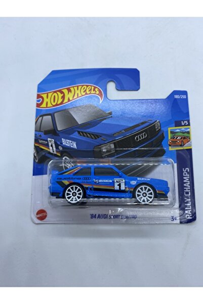 HOT WHEELS '84 Audi Sport Quattro Mavi *bilstein