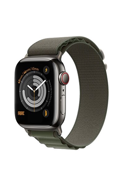 Buff Labs Buff Apple Watch Fabric Band 42/44/45mm Green