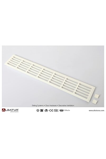 Genel Markalar Plastik Menfez 47cmx07cm Beyaz