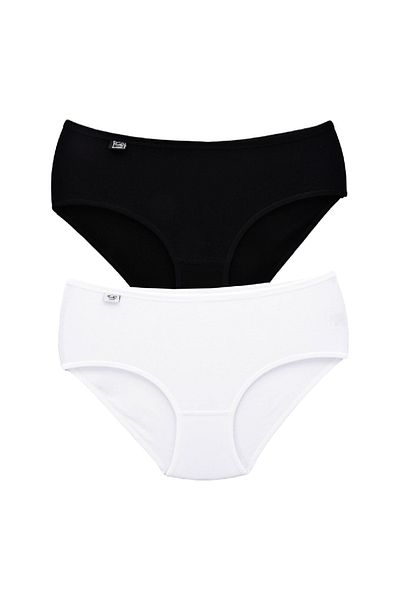 Tutku Women's White Elastane Bato Panties 3-Piece