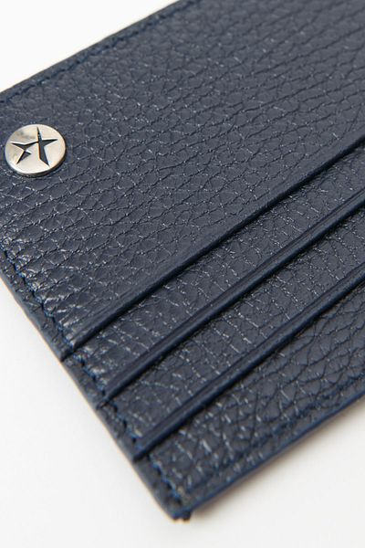 ALTINYILDIZ CLASSICS Ανδρικό πορτοφόλι Navy Blue 100% από γνήσιο δέρμα