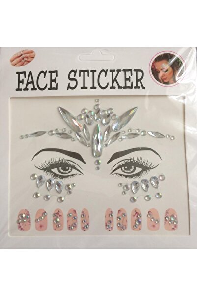 Classy Face And Body Jewels,tırnak Aksesuarı,yüz,tırnak Ve Vücut Stickerı, Ho...