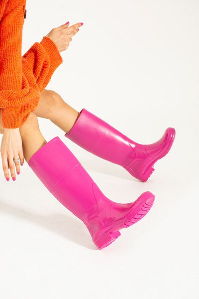 wolk shoes أحذية المطر النسائية المقاومة للماء من Hunterr