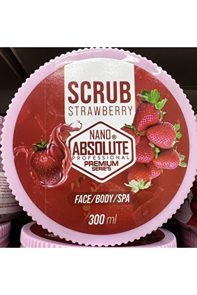 OLCAY CENTER نانو ابسولوت سكرب فراولة فراولة 300 مل