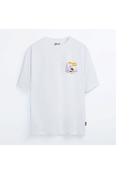 Shout Υπερμεγέθη Adventure Is Out There Oldschool Unisex T-shirt
