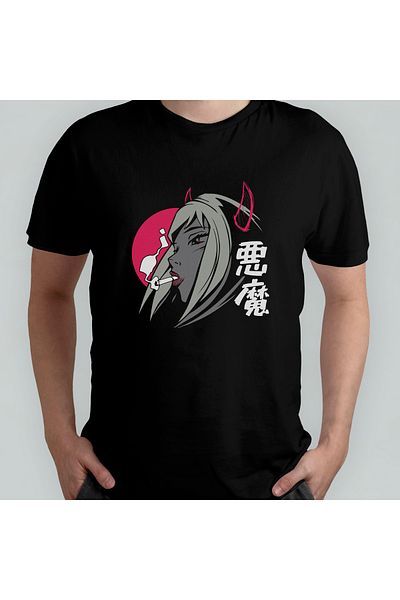 Pixxa Anime 100% Cotton Crew Neck T-shirt Μοντέλο - 20