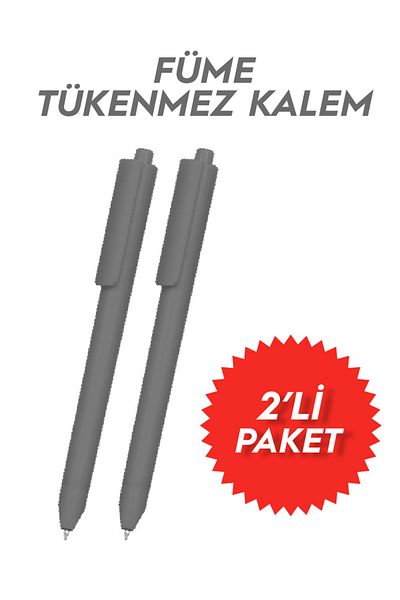 imo medya Smoked Ballpoint Pen 2 Pack