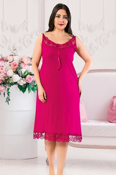 BNM Women's Plus Size (OVERSIZED) Strappy Nightgown