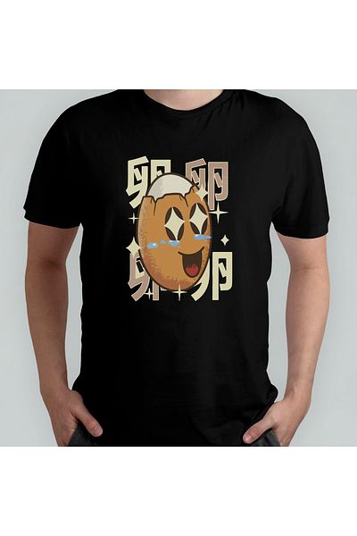 Pixxa Anime 100% Cotton Crew Neck T-shirt Μοντέλο - 24