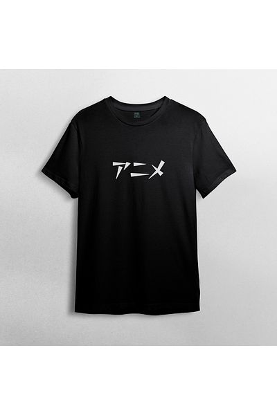Pixxa Anime 100% Cotton Crew Neck T-shirt Μοντέλο - 3