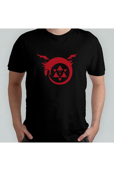 Pixxa Μοντέλο μπλουζάκι Fullmetal Alchemist 100% Cotton Crew Neck - 3