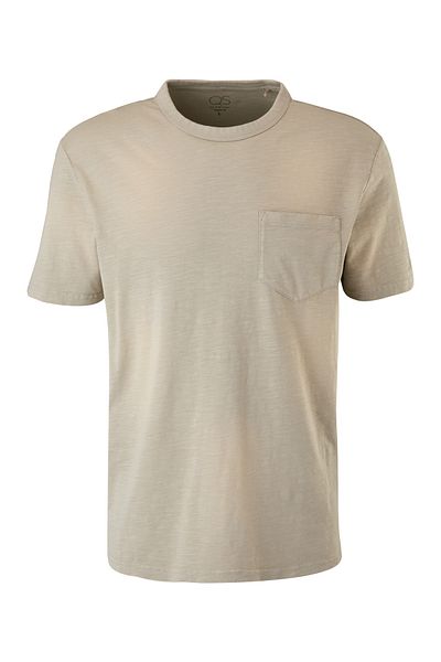QS by s.Oliver T-Shirt - Beige - Regular Fit