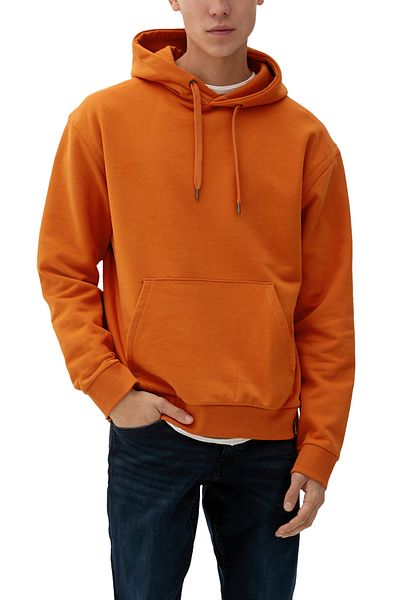 QS by s.Oliver Sweatshirt - Orange - Regular Fit