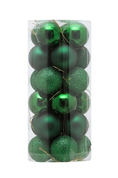 Generic Brand New Year's Ball 4 cm 24 pieces