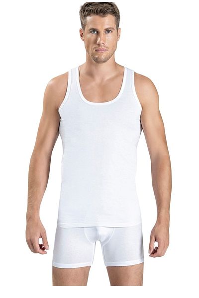 Jiber 101 Men's Combed Cotton Undershirt 12 Pcs