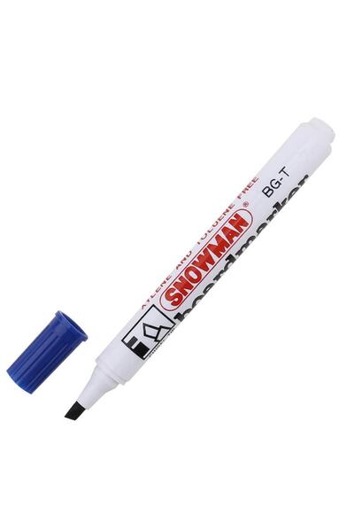 Snowman Tahta Kalemi Mavi