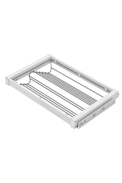 STARAX Ayakkabılık Alüminyum 80cm Beyaz
