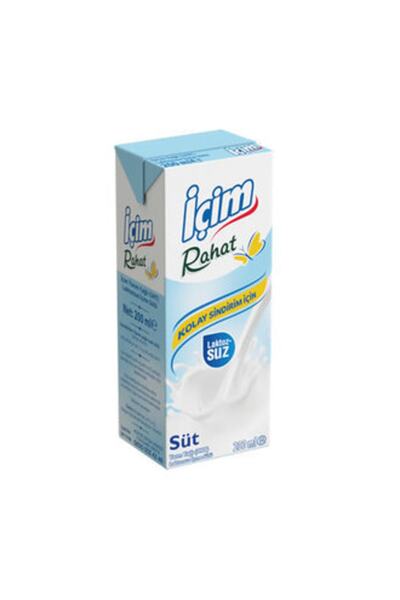İçim Rahat Laktozsuz Süt 200 Ml ( 3 Adet )
