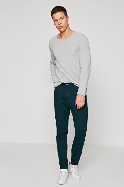 Koton Erkek Yeşil Normal Bel Jean 8KAM43834LW