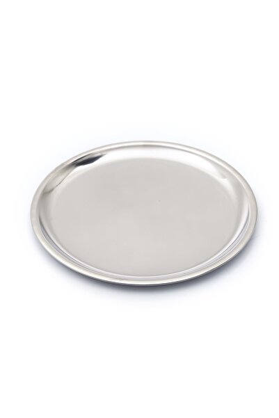 BAYDURSAN Steel Serving Plate, Stainless Flat Plate No.5