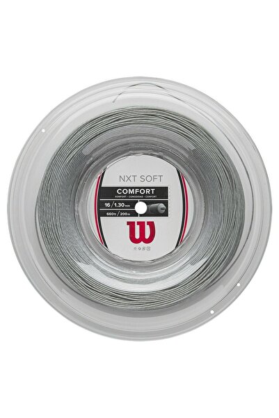 Wilson Nxt Soft Comfort 1,30 Raket Kordajı 200 M. Rulo Kordaj Gümüş Wr830520316