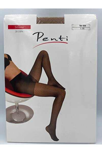 Penti 20 Den Patterned Pantyhose