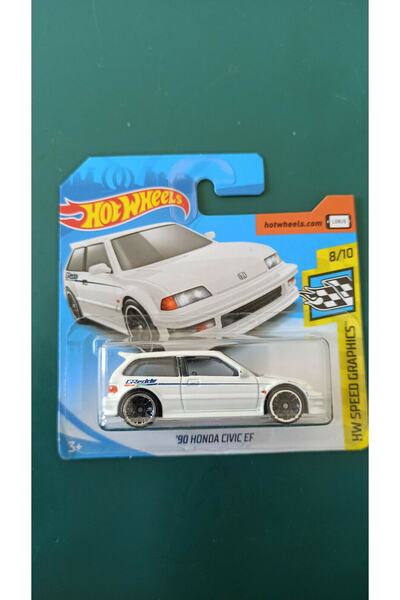 mattel Hot Wheels Tekli Arabalar 90 Honda Cıvıc Ef