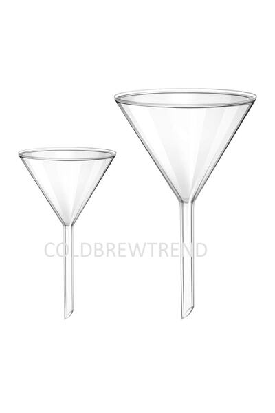 Genel Markalar Cam Huni Laboratuvar Kısa Saplı 60mm