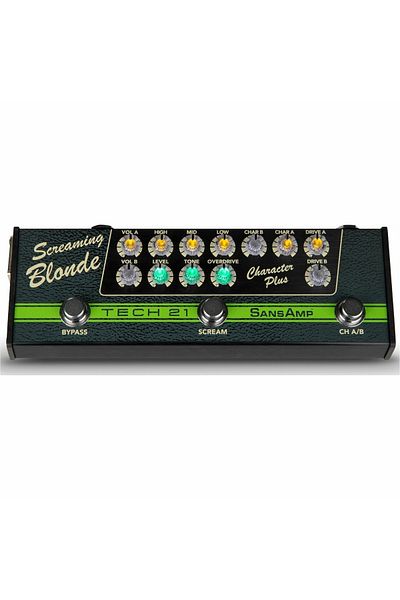 Tech 21 Sansamp Screaming Blonde (fender Style) Guitar Pedal
