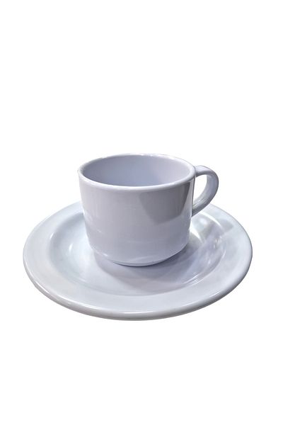 Külsan Thermo Melamine Tea Coffee Cup 170ml Set 2 Sets