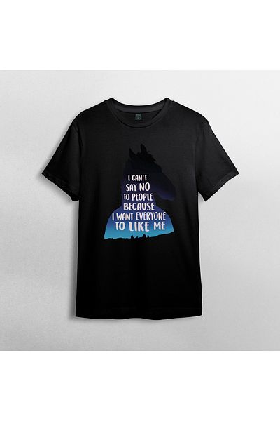 Pixxa Μοντέλο μπλουζάκι Bojack Horseman 100% Cotton Crew Neck - 3