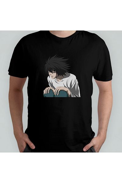 Pixxa Μοντέλο μπλουζάκι Death Note 100% Cotton Crew Neck - 5