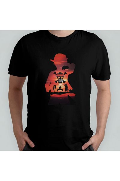 Pixxa Μοντέλο μπλουζάκι One Piece 100% Cotton Crew Neck - 9