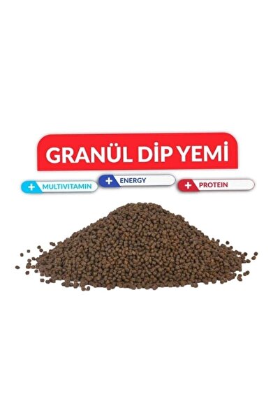 hanımelipetstore Granül Dip Yemi (3mm) 100gr (vatoz,çöpçü,semender,japon,koi)
