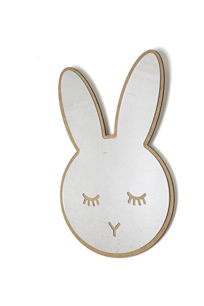 instababyrooms Ahşap Tavşan Ayna