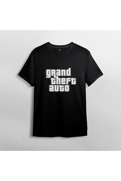Pixxa Μοντέλο μπλουζάκι Grand Theft Auto 100% Cotton Crew Neck - 2