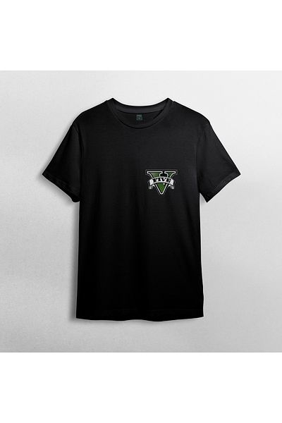 Pixxa Μοντέλο μπλουζάκι Grand Theft Auto 100% Cotton Crew Neck - 4