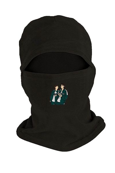 Zeron Tasarım Squid Game Polar Snow Mask Long Gloves Set Bll3148