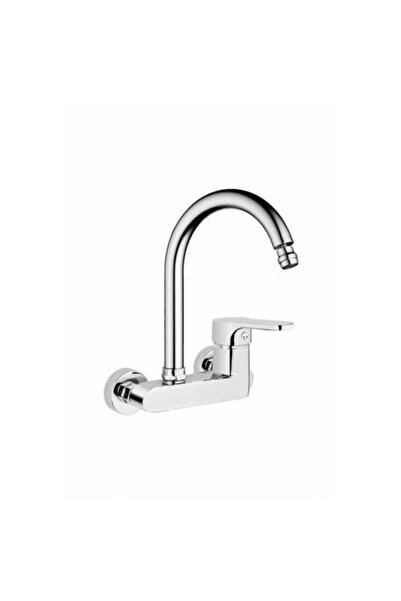 Sardıcı Emerald Kitchen Sink Faucet Through the Wall with 360 Degree Movable Head