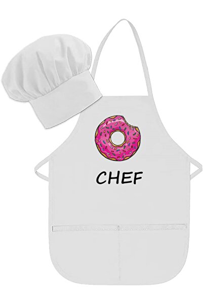 LIWOGY Șorț de bucătar pentru copii/șorț pentru activități școlare/bucătar/șo...