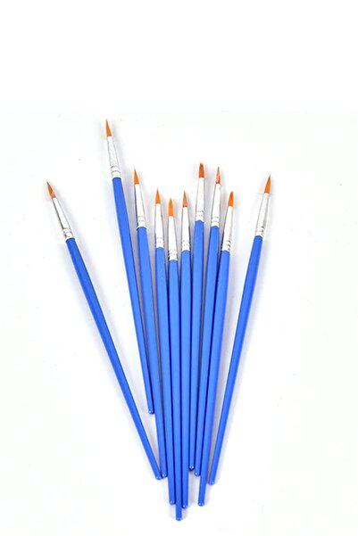 letgotoys Sulu Boya Fırçası Sentetik Sulu, Akrilik Boya Fırçası Sivri Uçlu 100 Adet